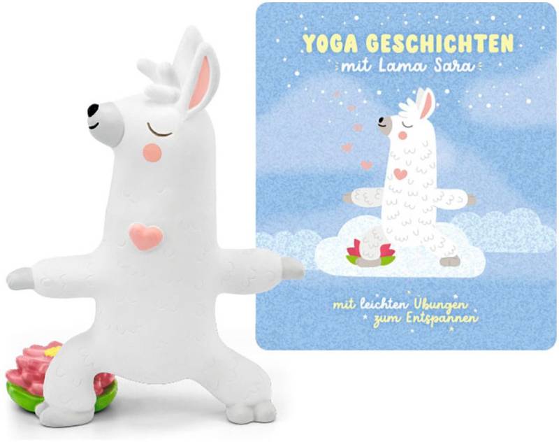tonies Hörspielfigur Yoga-Geschichten mit Lama Sara - Mit leichten Übungen zum Entspannen von tonies