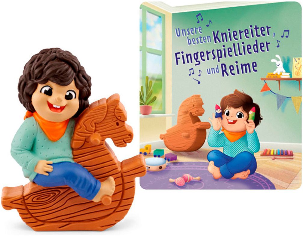 tonies Hörspielfigur Unsere besten Kniereiter, Fingerspiellieder und Reime tonies Hörspielfigur Unsere besten Kniereiter, Fingerspiellieder und Reime von tonies