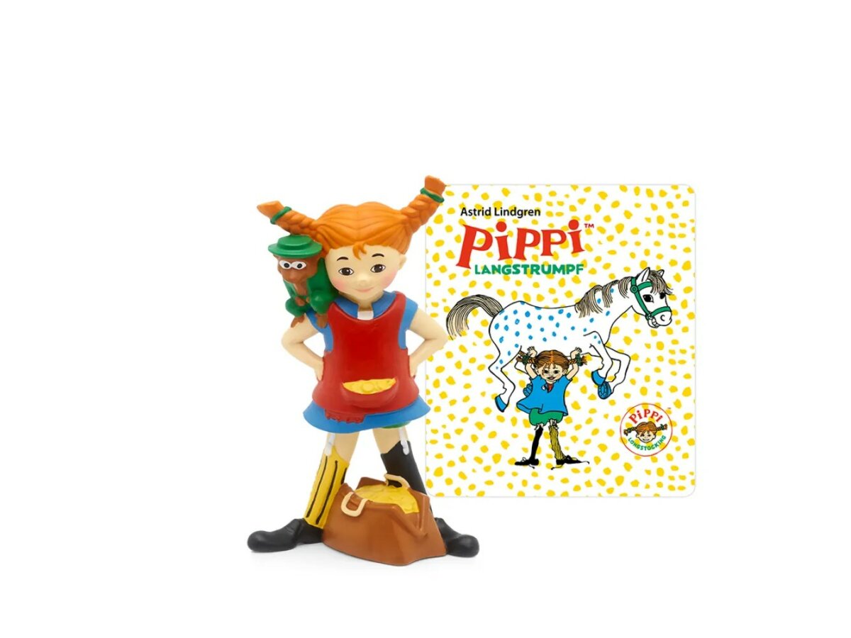 tonies Pippi Langstrumpf - Das Hörspiel (Neuauflage 2025) Hörfigur (Hörspiel, ab 4 Jahren, ca. 129 Minuten Laufzeit) von tonies
