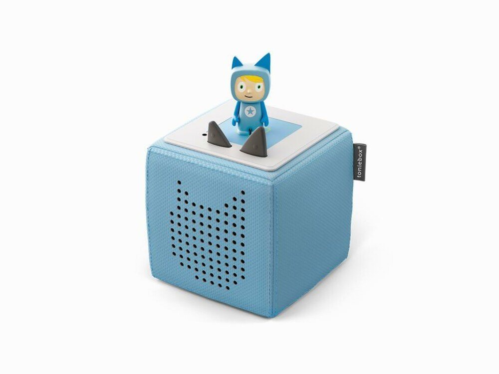 tonies tonies Starterset hellblau Toniebox Lautsprecher (WLAN (WiFi) von tonies