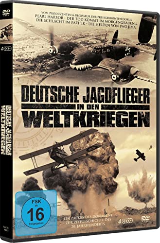 Deutsche Jagdflieger in den Weltkriegen [4 DVDs] von tonpool Medien GmbH