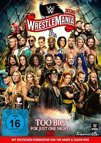 WWE: WrestleMania 36 [3 DVDs] von tonpool Medien GmbH