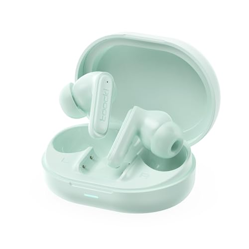 toocki Bluetooth TWS Kopfhörer, 2025 in Ear Kopfhörer-Kabellos Bluetooth 5.3 mit HD Mic, Herausragender Sound, Comfort Fit, IP7 Wasserdicht Ohrhörer,72 Std-Kopfhörer In Ear toocki Bluetooth TWS Kopfhörer, 2025 in Ear Kopfhörer-Kabellos Bluetooth 5.3 mit HD Mic, Herausragender Sound, Comfort Fit, IP7 Wasserdicht Ohrhörer,72 Std-Kopfhörer In Ear von toocki