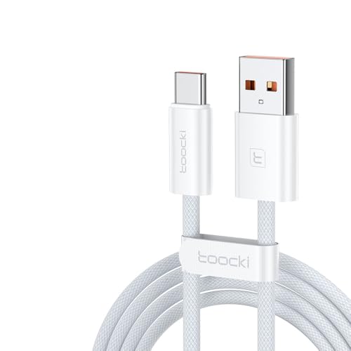 toocki USB-A auf USB-C Kabel, 6 A, 120 W, 3 m, Nylon, geflochten, kompatibel mit iPhone 16 15 Plus Pro Max MacBook Pro iPad Galaxy S24 Plus Ultra S23 S22 toocki USB-A auf USB-C Kabel, 6 A, 120 W, 3 m, Nylon, geflochten, kompatibel mit iPhone 16 15 Plus Pro Max MacBook Pro iPad Galaxy S24 Plus Ultra S23 S22 von toocki
