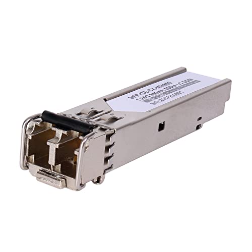 1000Base-SX 850nm Multimode SFP LC Transceiver Glasfasermodul 550 Meter LC MMF-DDM für Cisco GLC-SX-MMD/GLC-SX-MM/SFP-GE-S, Fortinet, Ubiquiti UniFi UF-MM-1G, Mikrotik S-85DLC05D Meraki MA-SFP-1GB-SX von toolco