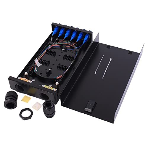 toolco SC SM 6Port Box +Kabel Wandmontage Glasfasergehäuse mit Spleißmodul und geladenem 6 Port SC-UPC Singlemode LGX Panel toolco SC SM 6Port Box +Kabel Wandmontage Glasfasergehäuse mit Spleißmodul und geladenem 6 Port SC-UPC Singlemode LGX Panel von toolco
