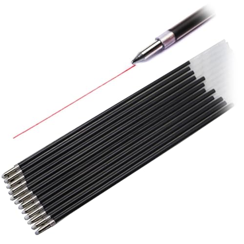 12 pcs 0.7mm Schwarz Blau Rot Kugelschreiberminen von tooloflife