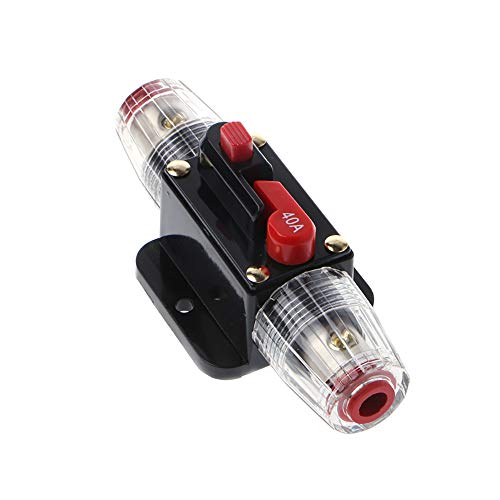 12V DC Inline Auto Leistungsschalter Schalter Sicherungsautomat Audio Sicherung,20A/30A/40A/50A/60A/80A/100A von tooloflife