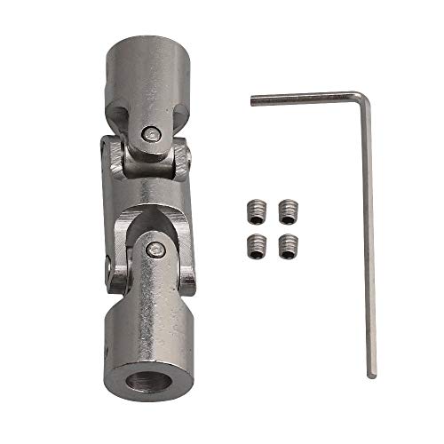 Universal Gelenk Kupplung Schaft Motor Anschluss-Kupplung mit Schrauben, 4mm/ 5mm/ 6mm/ 8mm/ 10mm Universal Gelenk Kupplung Schaft Motor Anschluss-Kupplung mit Schrauben, 4mm/ 5mm/ 6mm/ 8mm/ 10mm von tooloflife