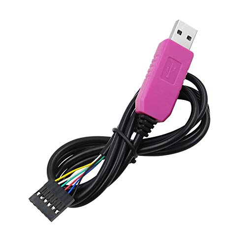 tooloflife 6Pin PL2303HXD Kabel USB to TTL / RS232 Konverter Modul Adapter für Vista Win XP 7 8 8.1 Android von tooloflife
