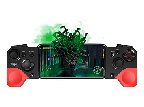 topp Gaming Smartphone Controller 'Medusa' mit bis zu 8 h Laufzeit und individuell Einstellbarer Tastenbelegung - iOS, Android, Windows Support - Rot/Schwarz topp Gaming Smartphone Controller 'Medusa' mit bis zu 8 h Laufzeit und individuell Einstellbarer Tastenbelegung - iOS, Android, Windows Support - Rot/Schwarz von topp Gaming