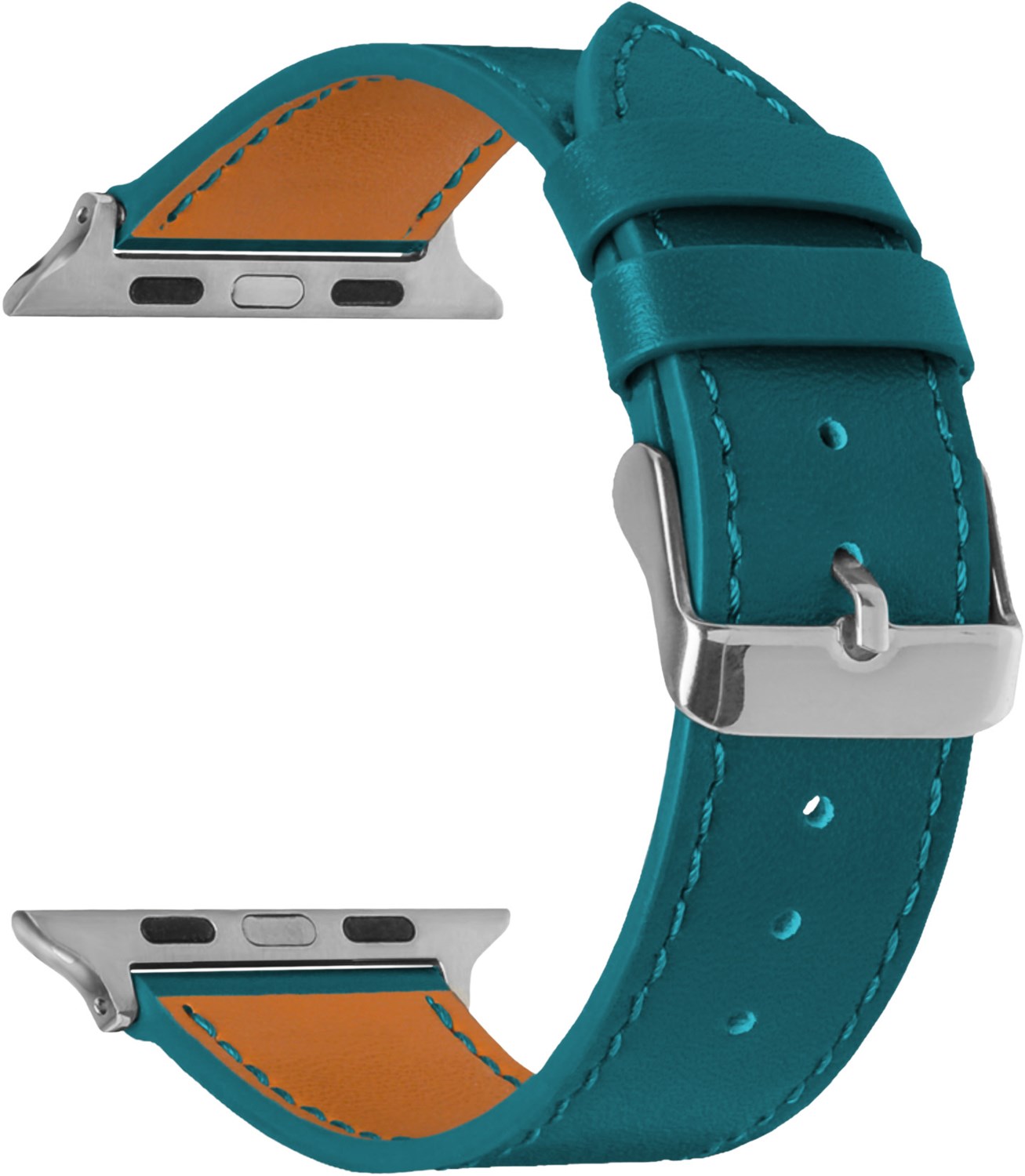 Lederarmband (38/40mm) für Apple Watch Series 3 blau von topp