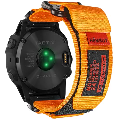 20mm Nylon Armband Kompatibel mit Garmin Fenix 8 AMOLED43mm/Fenix 7S/Fenix 5S/Fenix 6S/Fenix 6S pro/Descent MK2S/Instinct 2S Klettverschluss Ultraleicht & Atmungsaktiv Robustes Ersatzband für Männer von torbollo