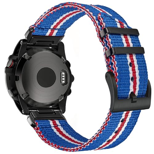 Nylon Armband Kompatibel Mit Garmin, 20mm Robustes Schnellverschluss Uhrenarmband für Fenix 7S/6S/5S, Fēnix 7S Pro/6S Pro/5S Plus, D2 Delta S, Descent Mk2S Ersatzband für Männer Nylon Armband Kompatibel Mit Garmin, 20mm Robustes Schnellverschluss Uhrenarmband für Fenix 7S/6S/5S, Fēnix 7S Pro/6S Pro/5S Plus, D2 Delta S, Descent Mk2S Ersatzband für Männer von torbollo