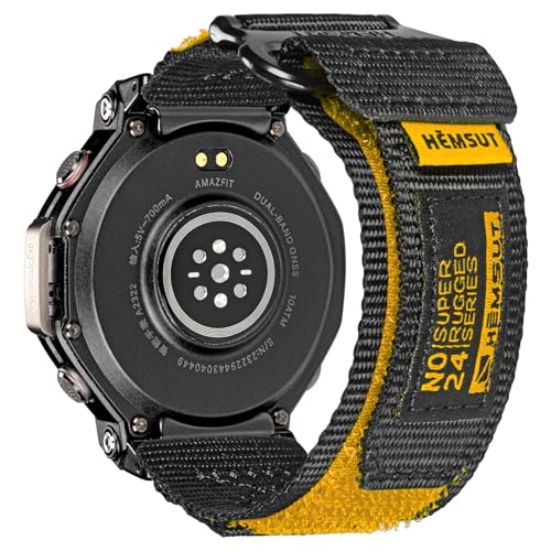 torbollo Armband Kompatibel mit Amazfit T-Rex 3, Rugged Nylon Uhrarmband Klettverschluss Ersatzarmband für T-Rex 3 Armbänder für Damen Herren torbollo Armband Kompatibel mit Amazfit T-Rex 3, Rugged Nylon Uhrarmband Klettverschluss Ersatzarmband für T-Rex 3 Armbänder für Damen Herren von torbollo