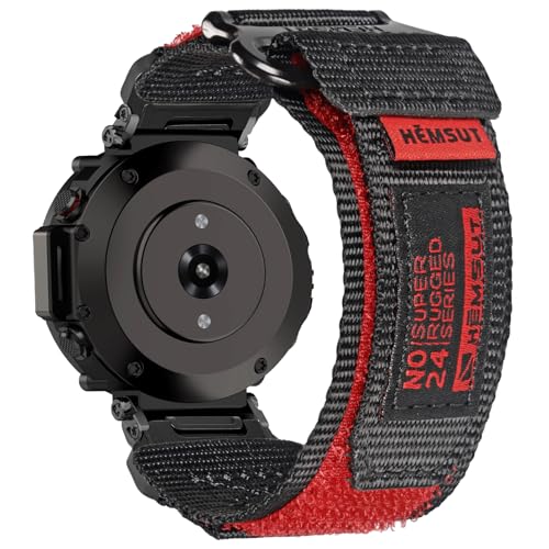 torbollo Armband kompatibel mit Amazfit T-Rex/T-Rex 2/T-Rex Pro/T-Rex Ultra, robustes Nylon Uhrenarmband mit Klettverschluss Ersatzarmband gewebtes Loop-Design Sportarmband mit 2 Schraubendreher von torbollo
