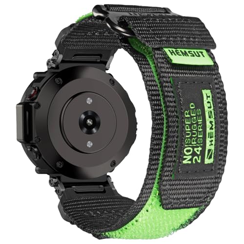 torbollo Armband kompatibel mit Amazfit T-Rex/T-Rex 2/T-Rex Pro/T-Rex Ultra, robustes Nylon Uhrenarmband mit Klettverschluss Ersatzarmband gewebtes Loop-Design Sportarmband mit 2 Schraubendreher von torbollo