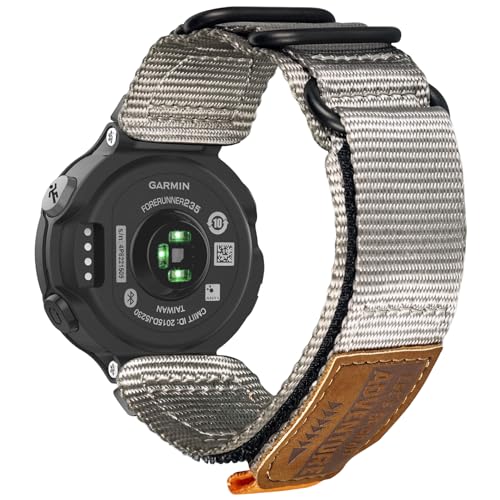 torbollo Kompatibel mit Garmin Forerunner 235, Robustes Ersatz-Uhrenarmband Armband für 220/230/235 Lite/235/620/630/735XT Smart Watch für Frauen Männer von torbollo
