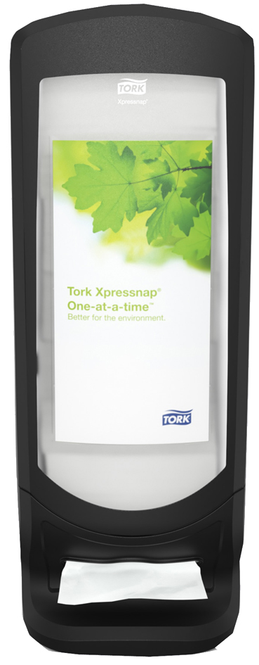 TORK Xpressnap Servietten-Spender SIGNATURE LINE, schwarz TORK Xpressnap Servietten-Spender SIGNATURE LINE, schwarz von tork