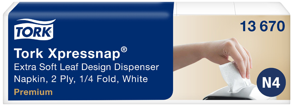 TORK Xpressnap Spender-Servietten, 213 x 330 mm, weiß TORK Xpressnap Spender-Servietten, 213 x 330 mm, weiß von tork