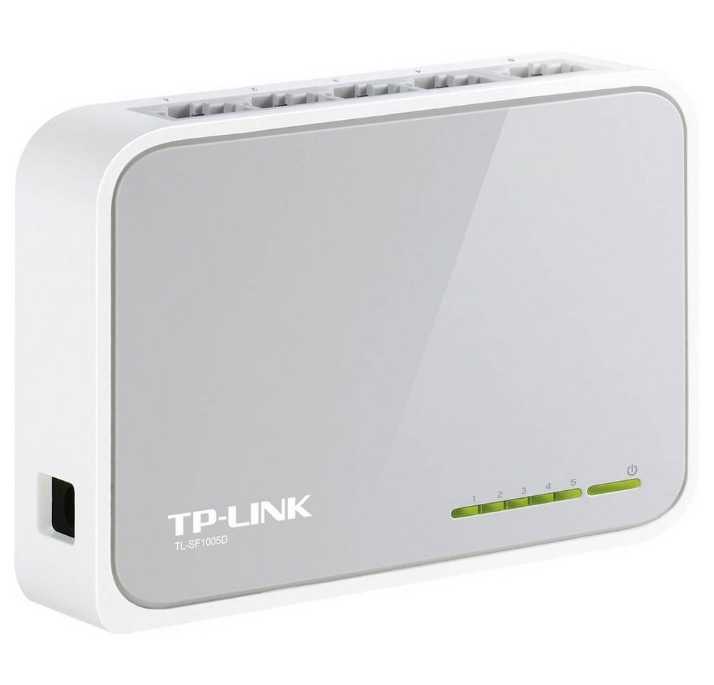 tp-link 5-Port Fast-Ethernet-Switch 100 MBit/s Netzwerk-Switch tp-link 5-Port Fast-Ethernet-Switch 100 MBit/s Netzwerk-Switch von tp-link