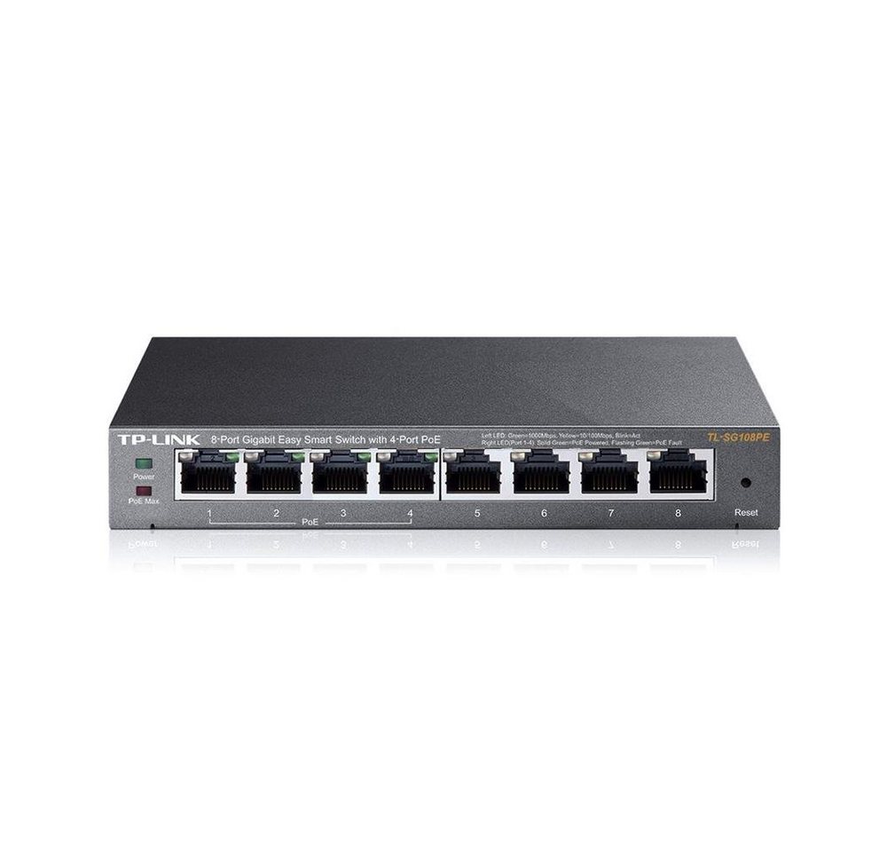tp-link 8-Port Gigabit Desktop PoE WLAN-Router von tp-link