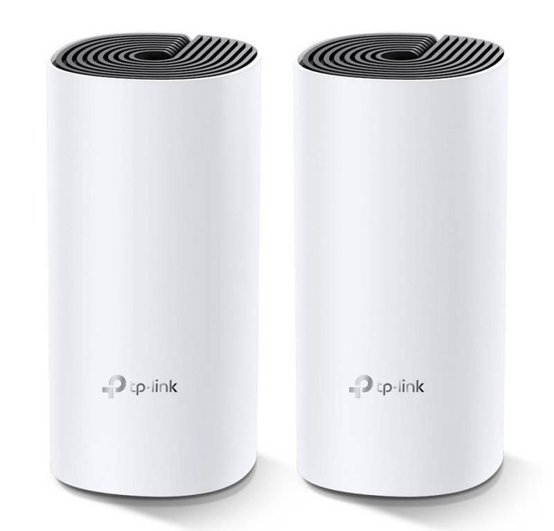 tp-link Deco M4 (2-Pack) WLAN-Router, AC1200 Dual Band Router und Repeater Reichweite bis zu 260 m², Weiß von tp-link
