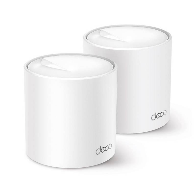 tp-link Deco X50 Mesh WLAN Set 2er Pack AX3000 WLAN-Repeater, Dual Band Router & Repeater, WPA3 Reichweite bis 418m² von tp-link