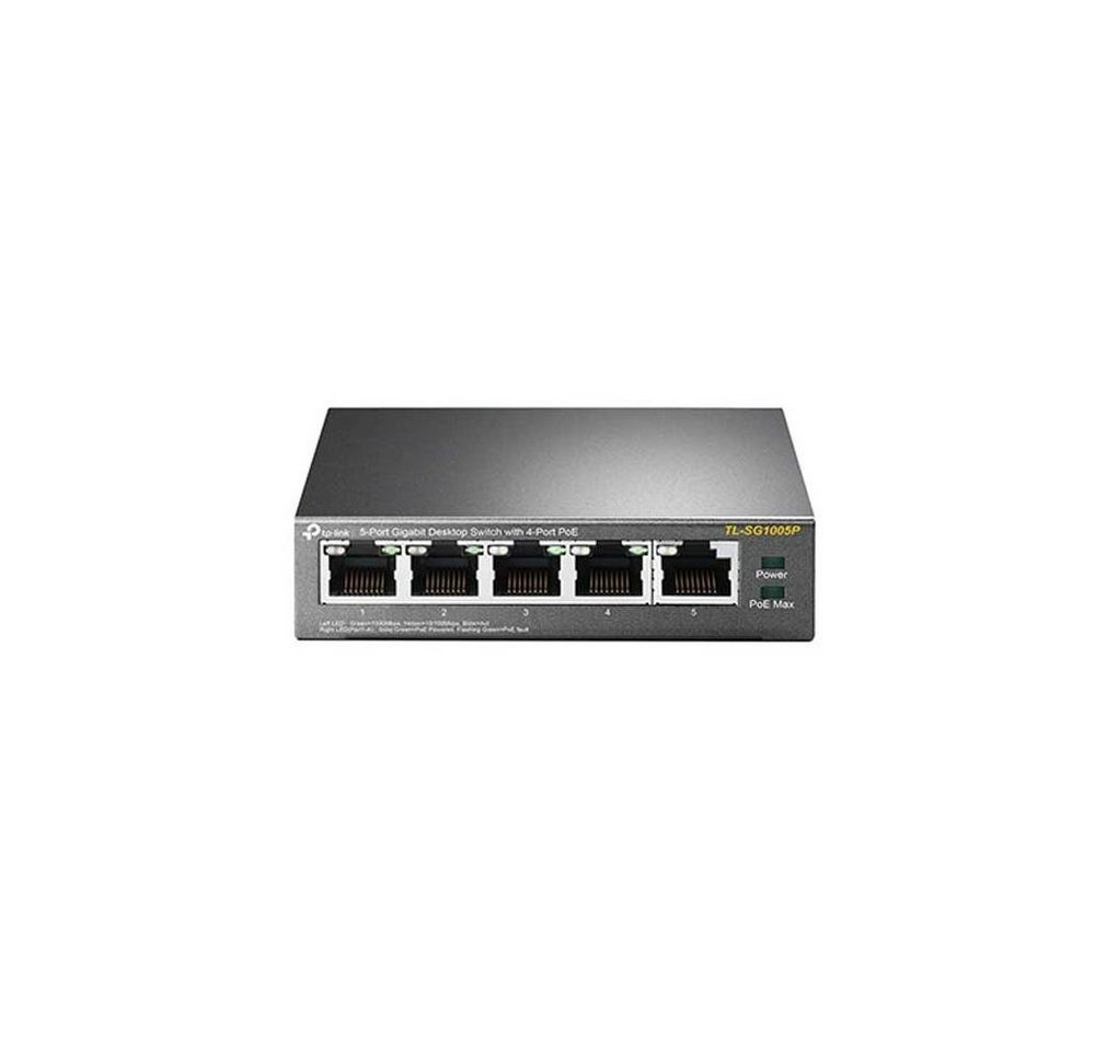 tp-link TL-SG1005P 5-Port Gigabit PoE WLAN-Router tp-link TL-SG1005P 5-Port Gigabit PoE WLAN-Router von tp-link