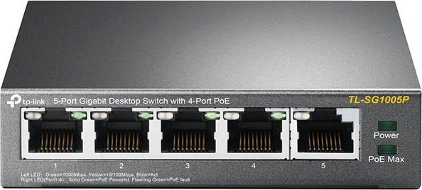 tp-link TL-SG1005P Netzwerk-Switch tp-link TL-SG1005P Netzwerk-Switch von tp-link