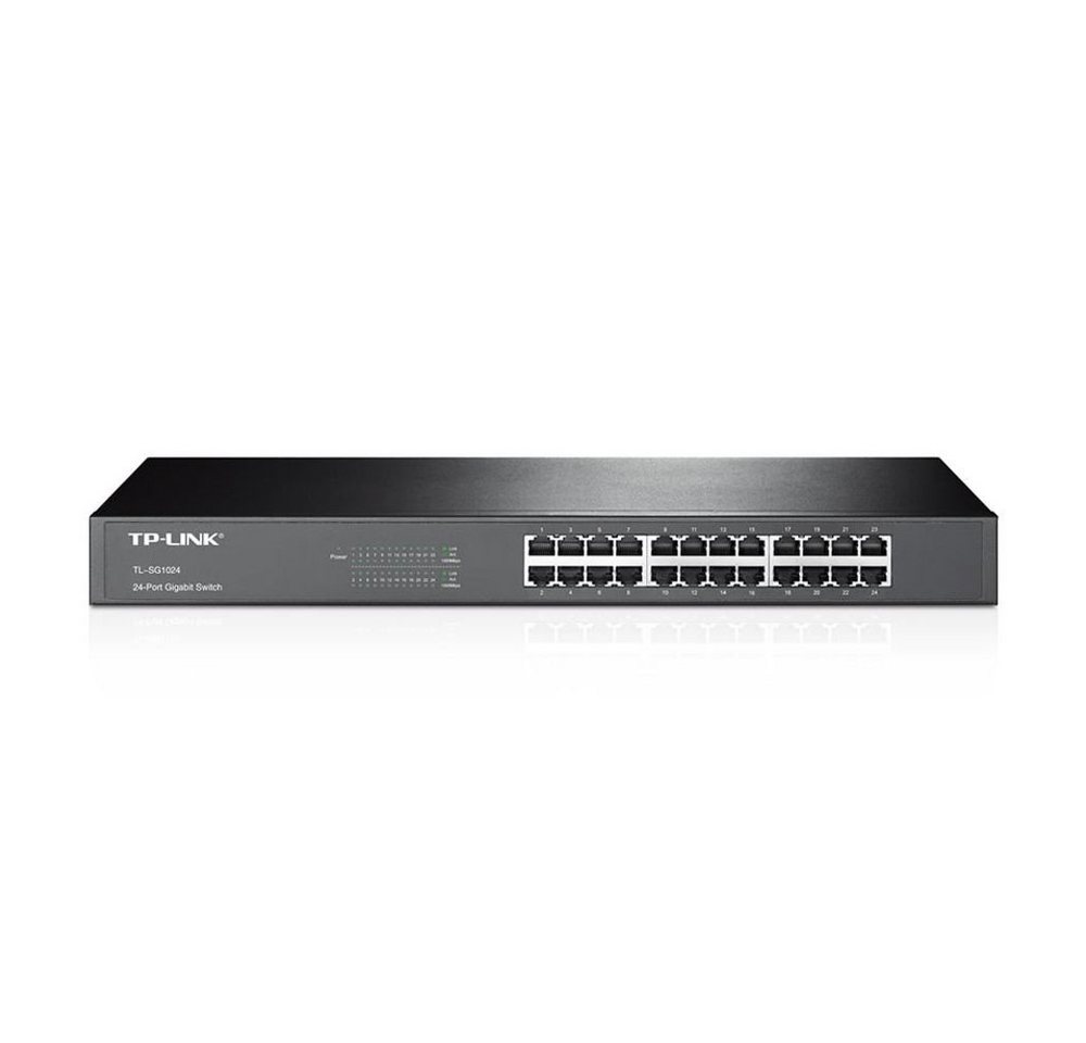 tp-link TL-SG1024 Netzwerk-Switch (24 Port, Gigabit Rackmount Switch 19) von tp-link