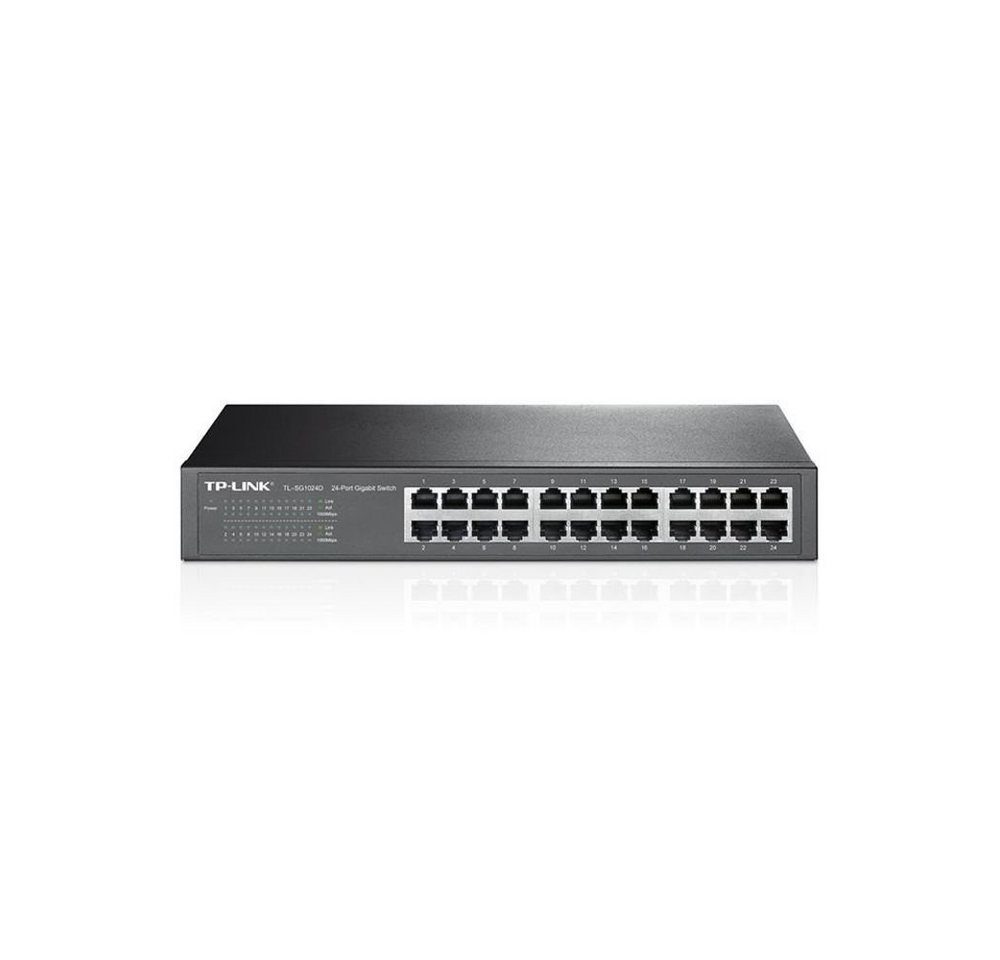 tp-link TL-SG1024D Netzwerk-Switch (24-Port Gigabit Switch Desktop/Rack) von tp-link