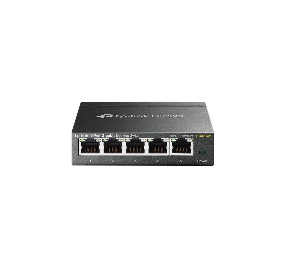 tp-link TL-SG105S - 5-Port Gigabit Netzwerk Switch Netzwerk-Switch von tp-link