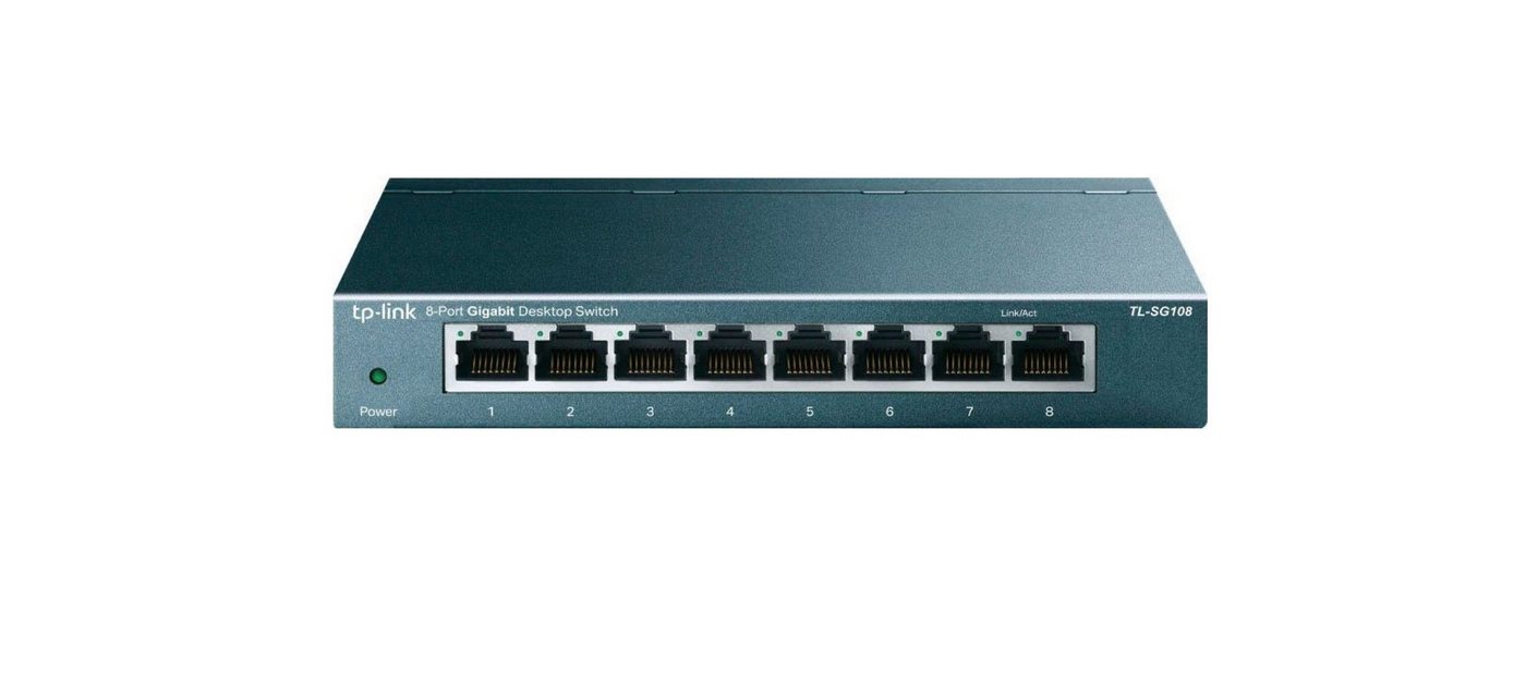 tp-link TL-SG108PE 8 Port 4x PoE Gigabit Netzwerk-Switch von tp-link