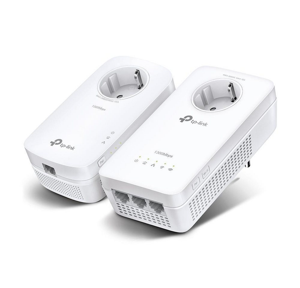 tp-link TL-WPA1300P KIT - AV1300-AC1200-Gigabit-WLAN-Powerline-KIT mit Netzwerk-Adapter tp-link TL-WPA1300P KIT - AV1300-AC1200-Gigabit-WLAN-Powerline-KIT mit Netzwerk-Adapter von tp-link