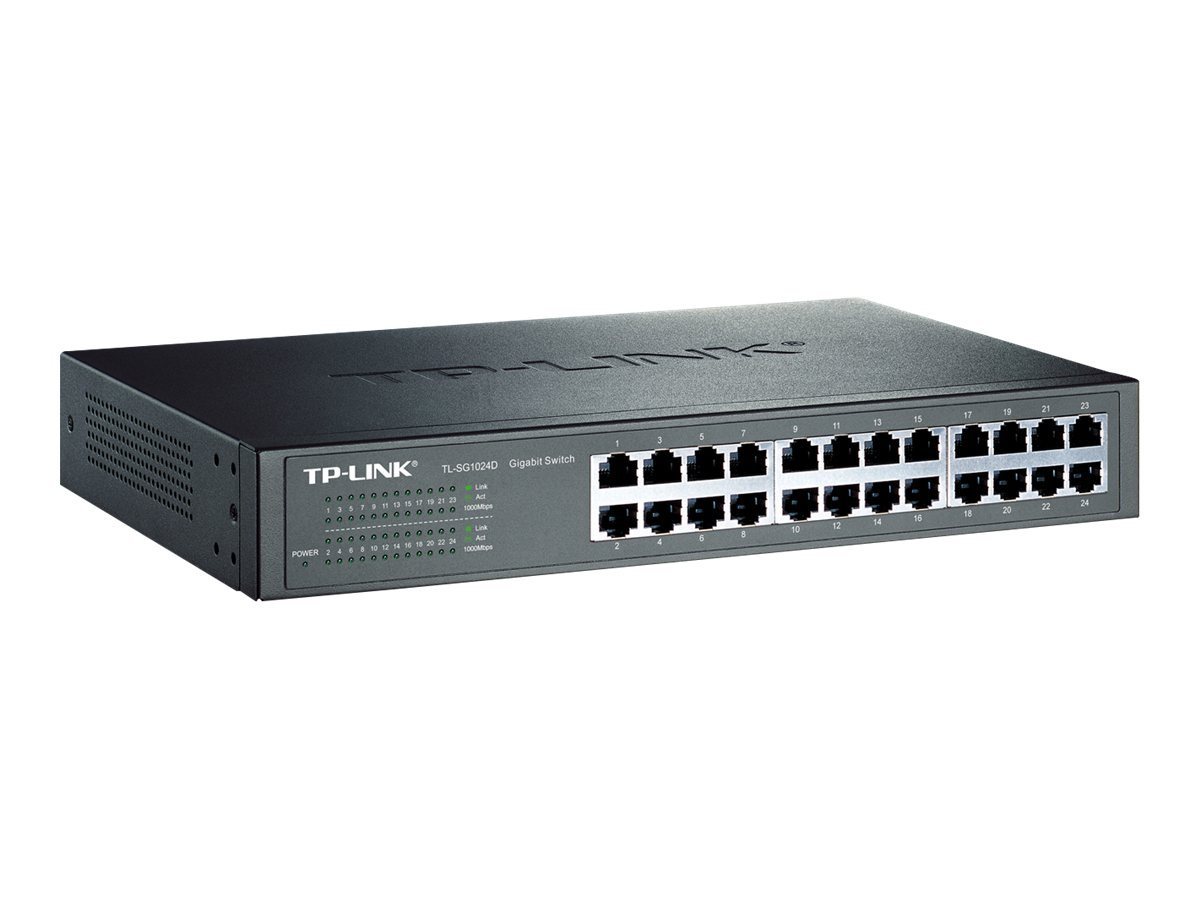 tp-link TP-LINK 24-Port Gigabit Switch Unmanaged 13" Netzwerk-Switch tp-link TP-LINK 24-Port Gigabit Switch Unmanaged 13" Netzwerk-Switch von tp-link