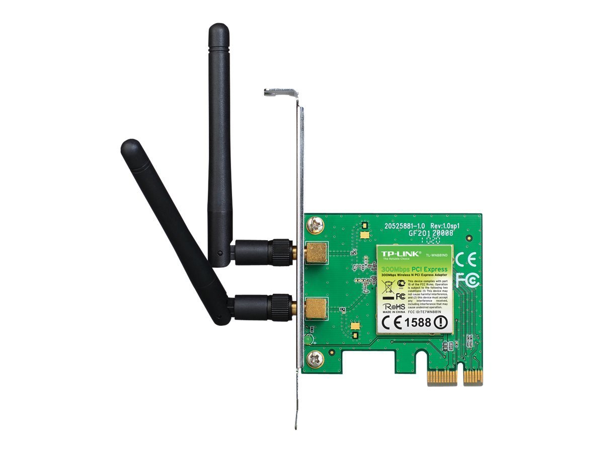 tp-link TP-LINK 300Mbps Wi-Fi PCI Express Adapter Netzwerk-Adapter von tp-link