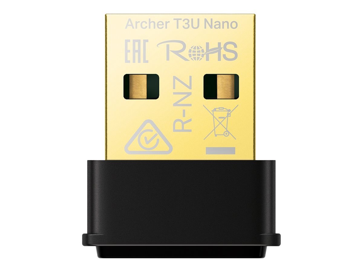 tp-link TP-LINK Archer T3U Nano USB-Adapter (MU-MIMO, Nano-Design) Netzwerk-Adapter von tp-link