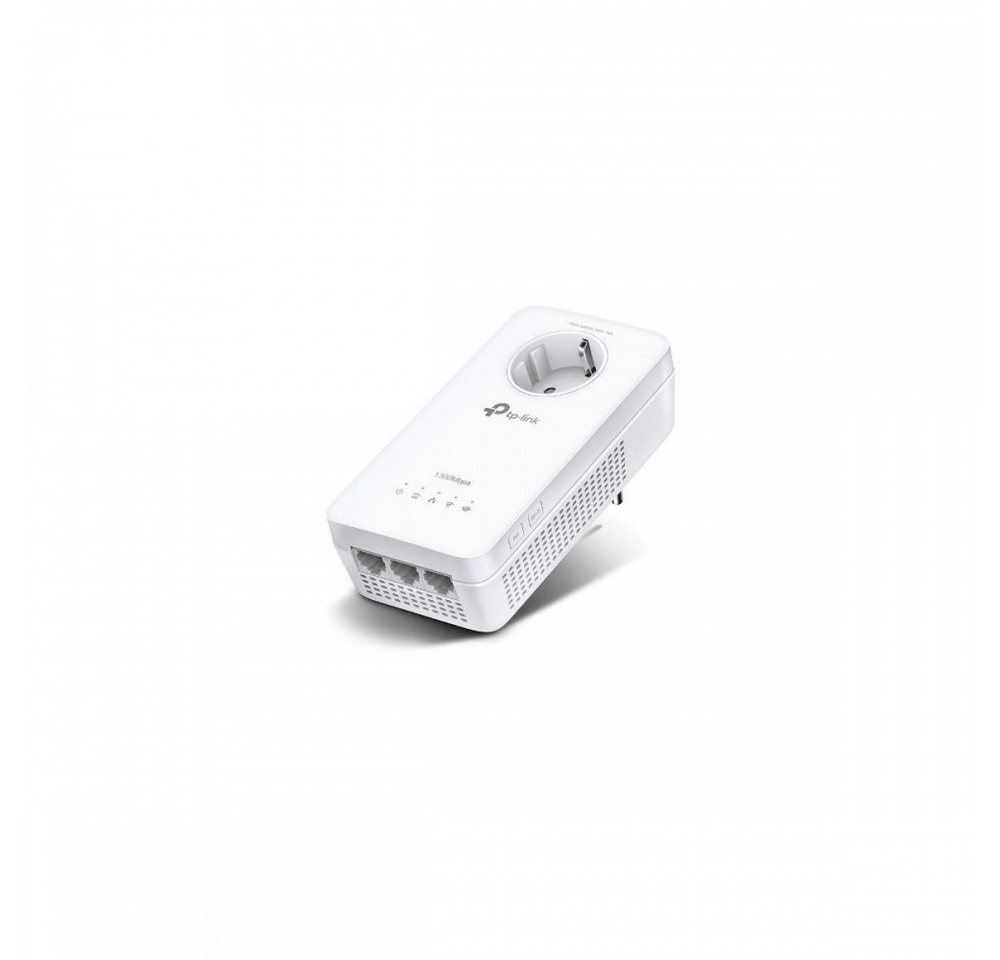 tp-link TP-LINK TL-WPA8631P Powerline-Adapter mit Steckdose. Schnurloses DECT-Telefon (AC1200 WLAN Standard) von tp-link