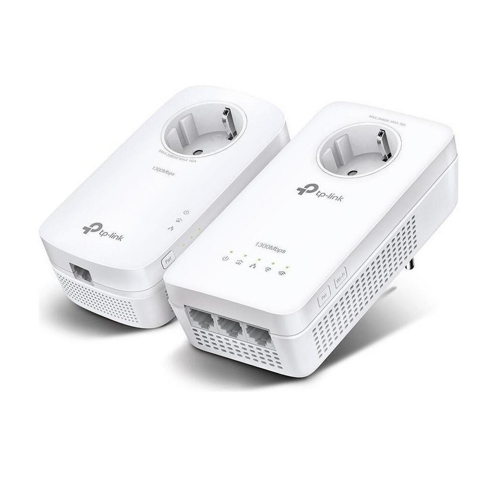 tp-link TP-Link TL-WPA8631P Kit WLAN-Extender WLAN-Router, Plug-and-Play Installation tp-link TP-Link TL-WPA8631P Kit WLAN-Extender WLAN-Router, Plug-and-Play Installation von tp-link