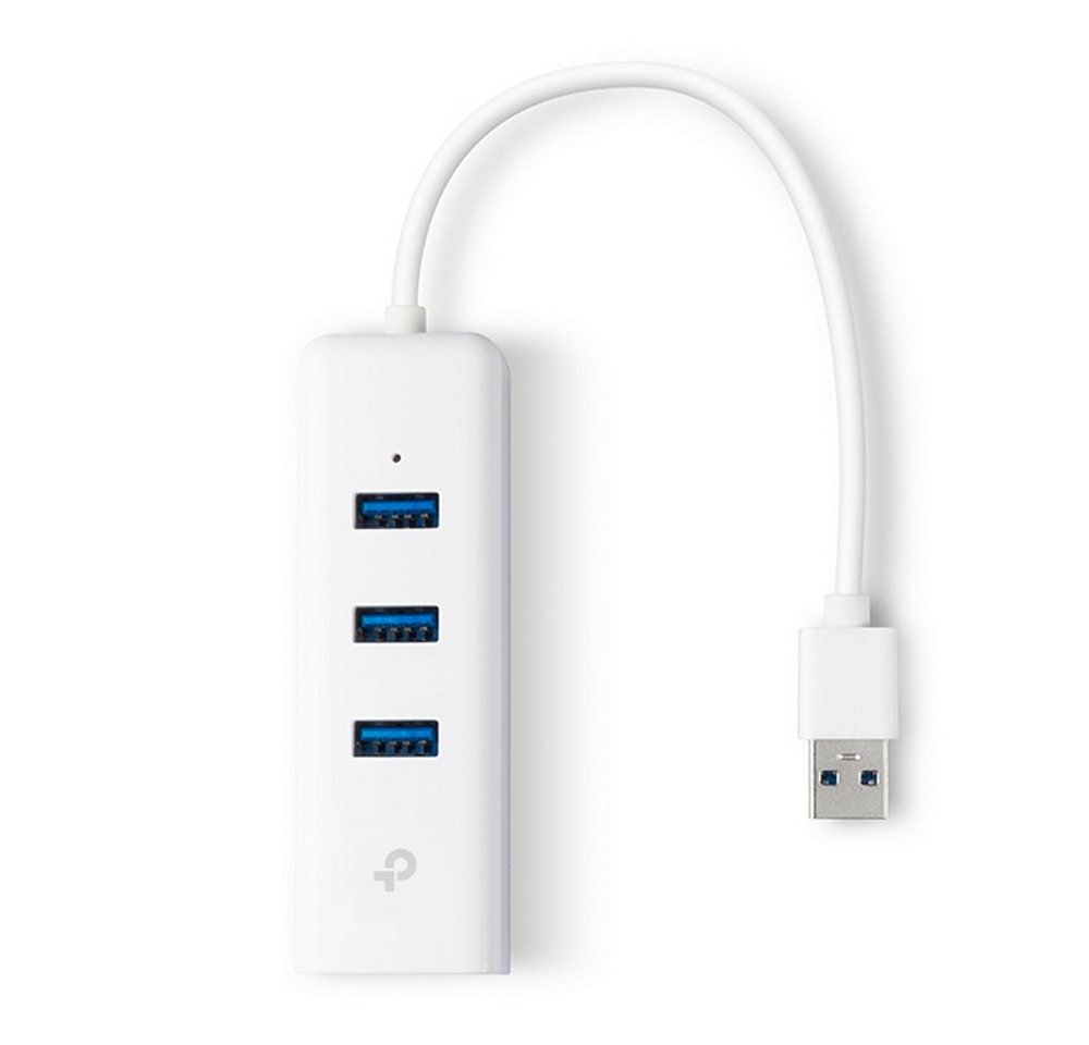 tp-link UE330 USB 3.0 Gigabit Ethernet Adapter mit USB Hub Notebook-Adapter von tp-link