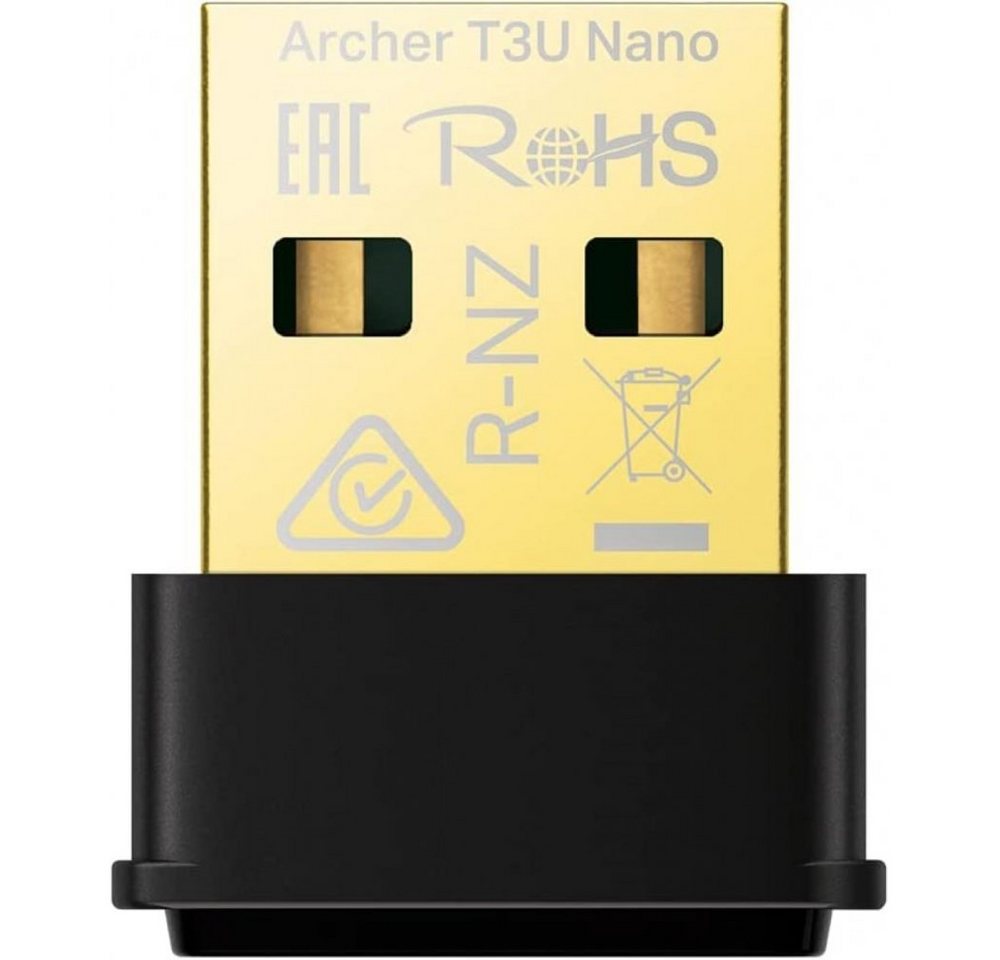 tp-link WLAN-Dongle Archer T3U Nano AC1300 - Mini Wi-Fi USB Adapter - schwarz tp-link WLAN-Dongle Archer T3U Nano AC1300 - Mini Wi-Fi USB Adapter - schwarz von tp-link