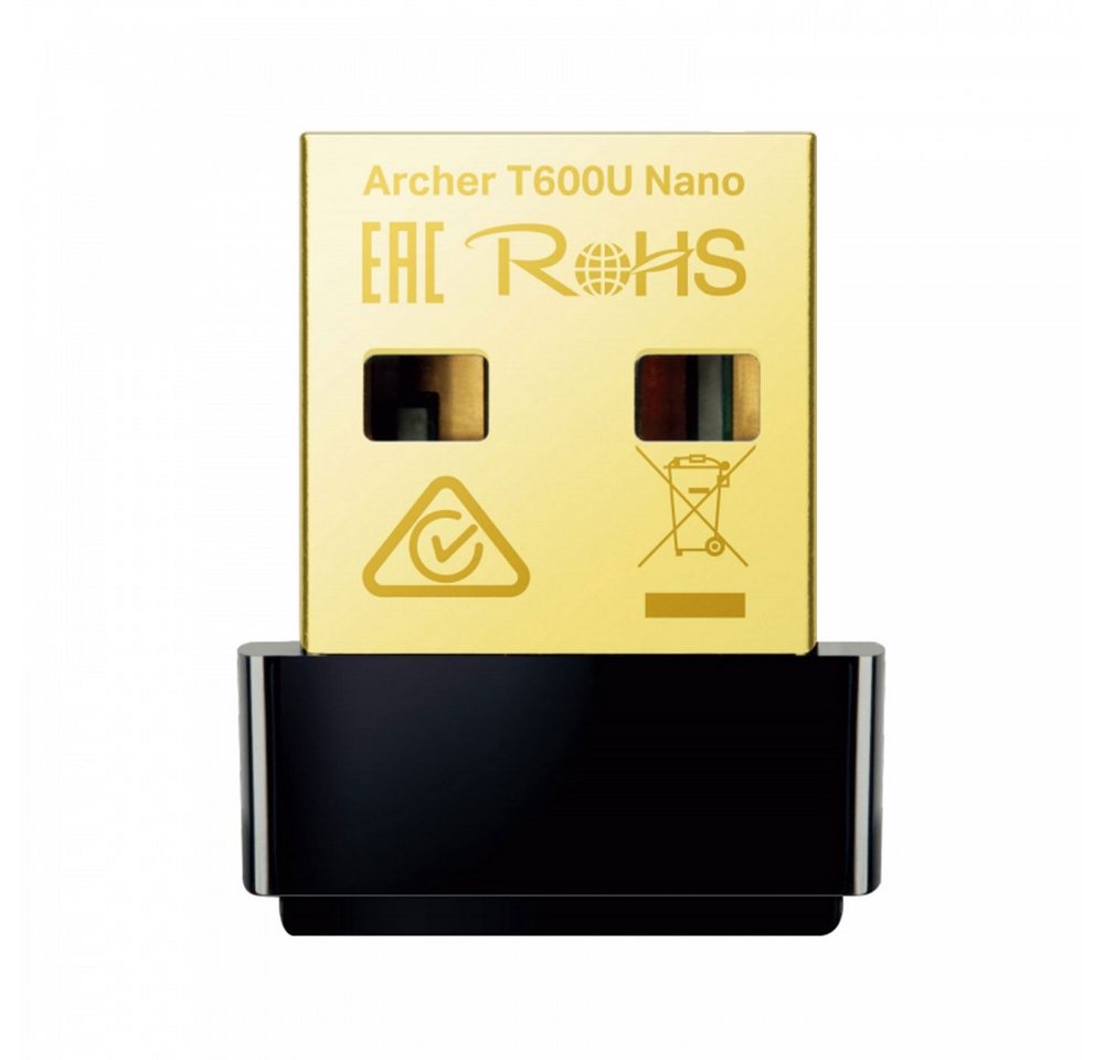tp-link WLAN-Dongle TP-Link Archer T600U Nano WLAN USB-Stick Adapter, Dual-Band WLAN Empfang von tp-link