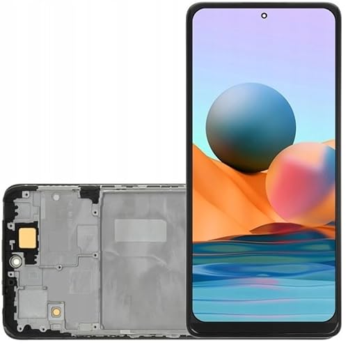 tradebit Original LCD-Display und Touchscreen, Ersatzbildschirm für Xiaomi Redmi Note 10 Pro M2101K6G Incell Rahmen REF, Ersatzteile für Smartphone von tradebit