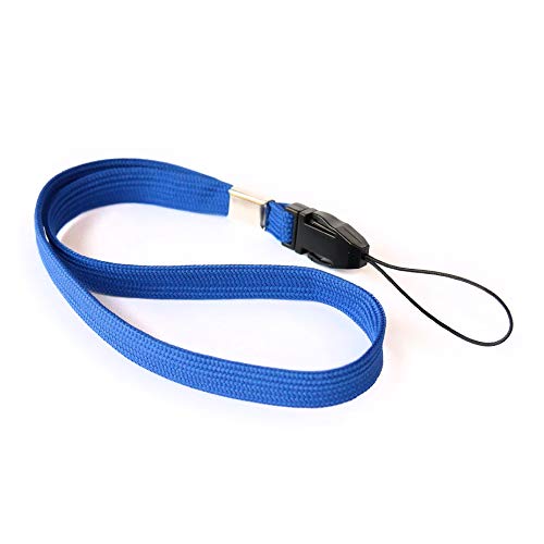 trage.band® Handgelenk-Trageband/Handschlaufe mit Klickverschluss, 50 St. blau von trage.band