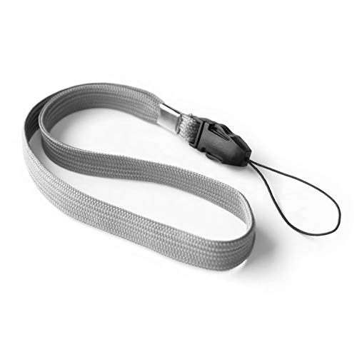 trage.band® Handgelenk-Trageband/Handschlaufe mit Klickverschluss, 50 St. grau von trage.band