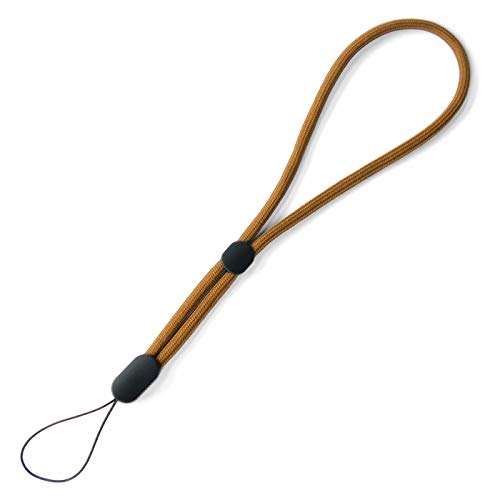 trage.band® Robustes verstellbares kurzes Handgelenk-Trageband, Khaki von trage.band