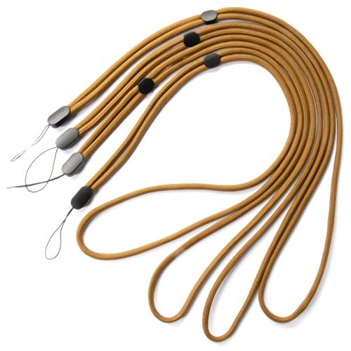 trage.band® Robustes verstellbares langes Trageband/Umhängeband, 4 St. khaki von trage.band