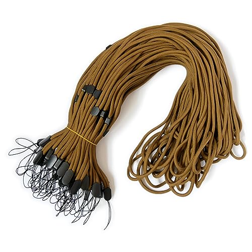 trage.band® Robustes verstellbares langes Trageband/Umhängeband, 50 St. Khaki von trage.band