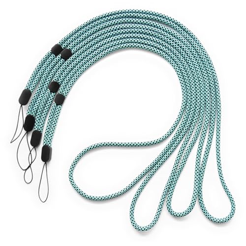 trage.band® langes verstellbares Trageband/Umhängeband, 4 St schwarz-blau von trage.band